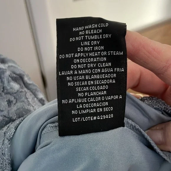 R&M Richard MOB dress, teal size 16 - Picture 13 of 13